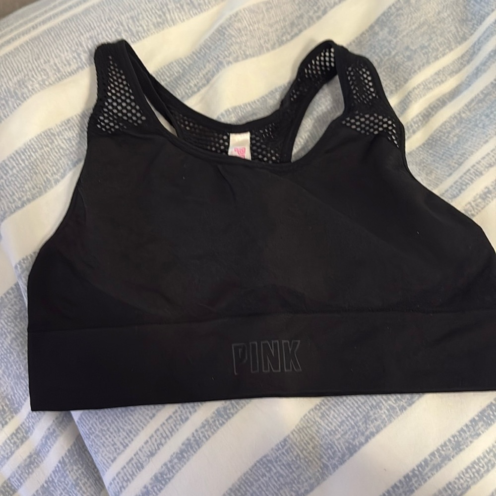 Used once PINK sports bra